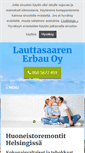 Mobile Screenshot of lauttasaarenerbau.fi